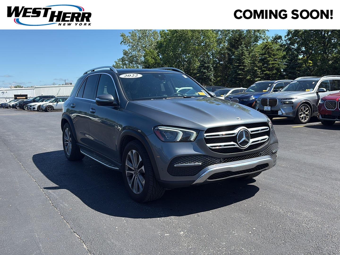 Used 2022 Selenite Grey Metallic Mercedes-Benz GLE 350 image 1