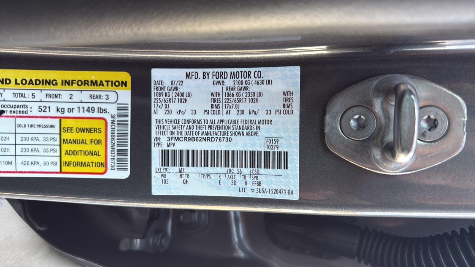 Used 2022 Carbonized Gray Ford Big Bend image 21