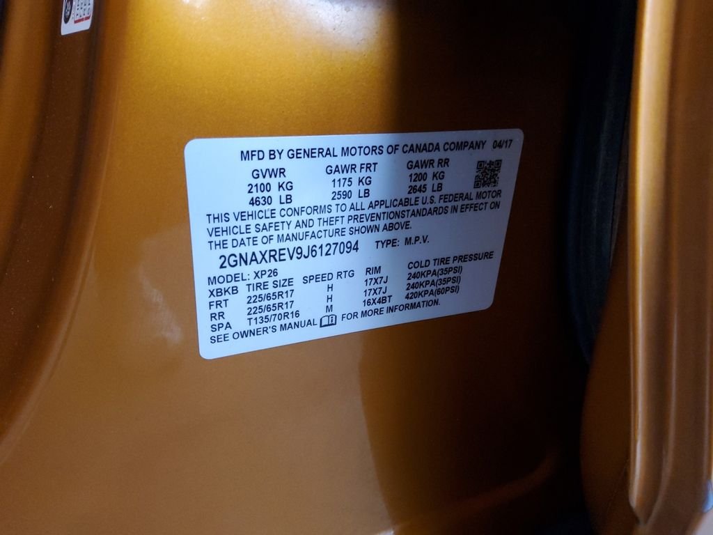 Used 2018 Orange Chevrolet LS image 20
