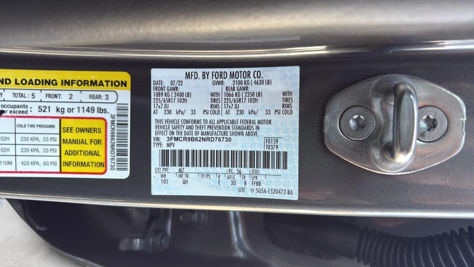 Used 2022 Carbonized Gray Ford Big Bend image 21