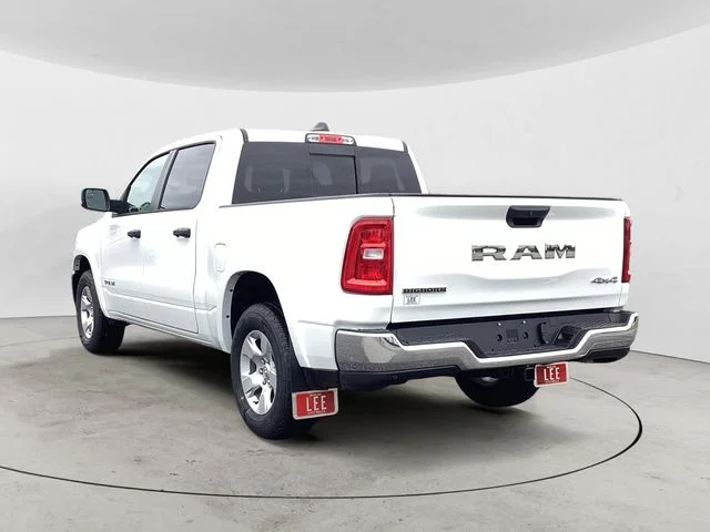 New 2026 Bright White Clearcoat Ram BIG HORN CREW CAB 4X4 5