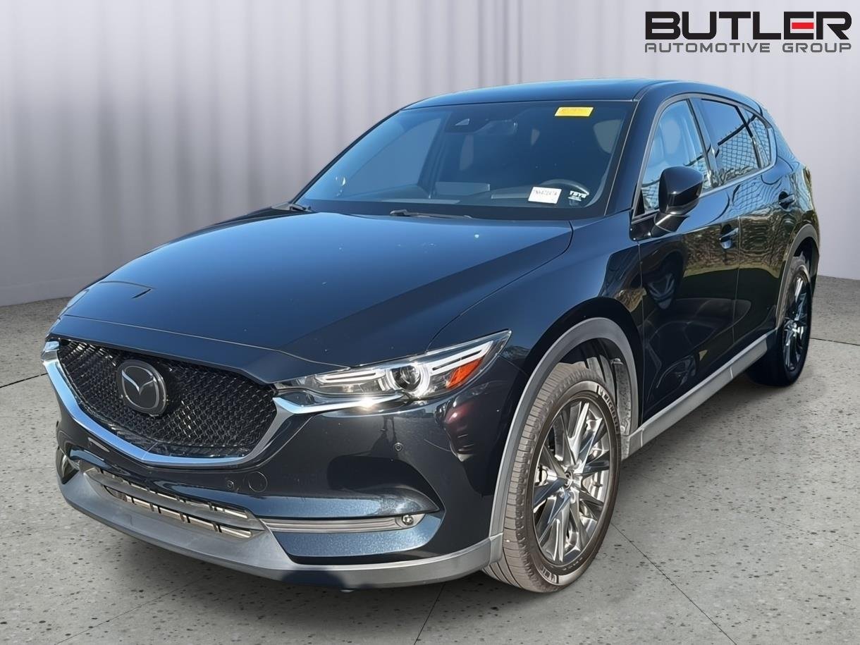 Used 2021 BLUE Mazda Signature AWD image 1