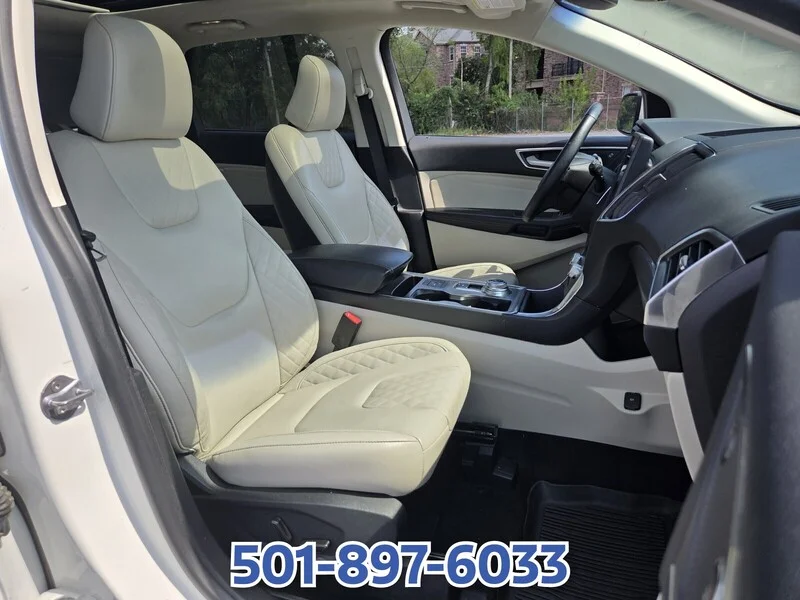 Used 2023 White Metallic FORD TITANIUM AWD image 15