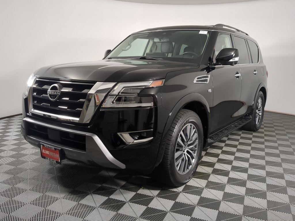 Certified Used 2022 SUPER BLACK Nissan SL image 6