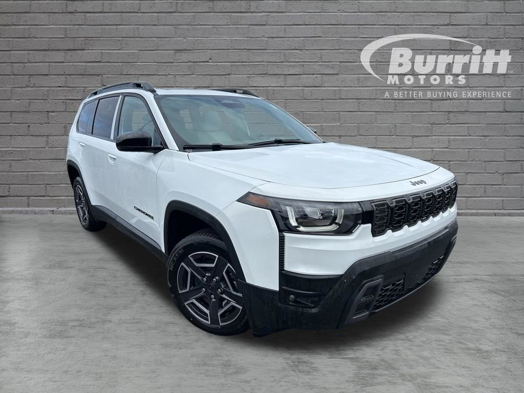 New 2026 Bright White Clear-Coat Exterior Paint Jeep Limited image 1
