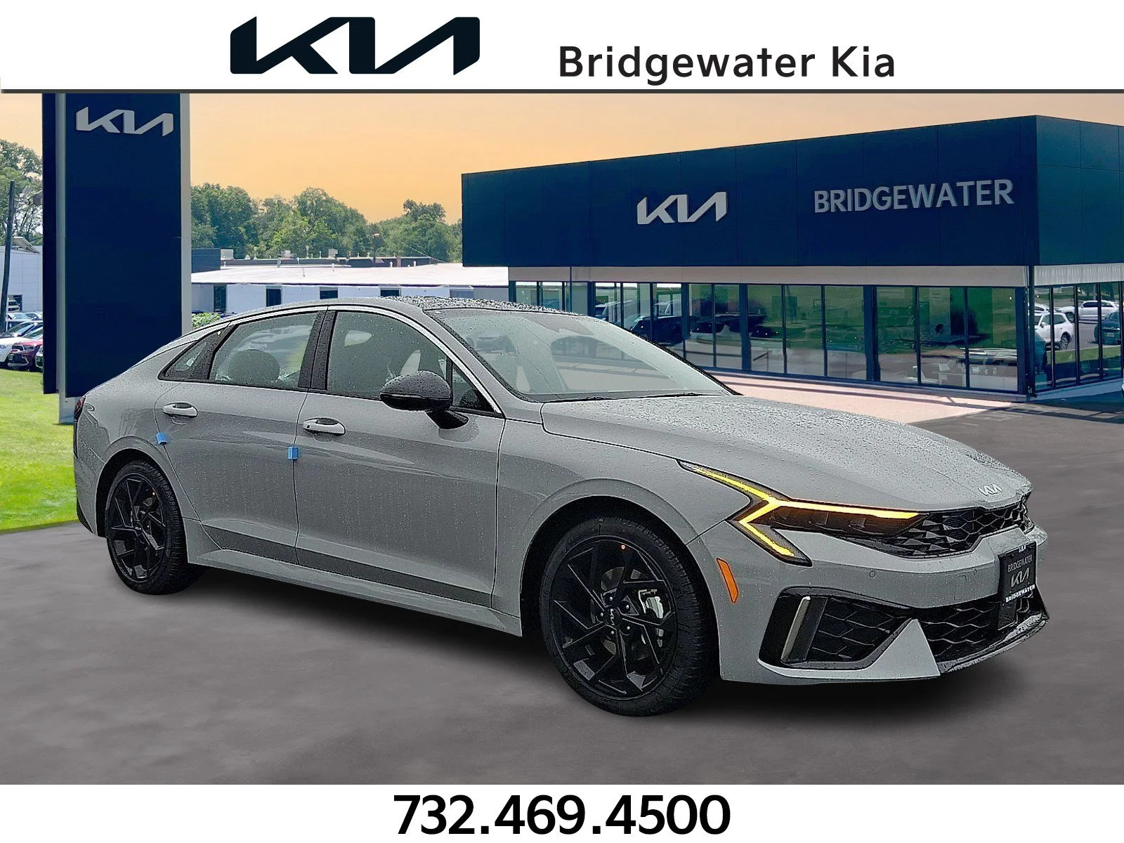 New 2026 Wolf Gray Kia GT-Line AWD image 1