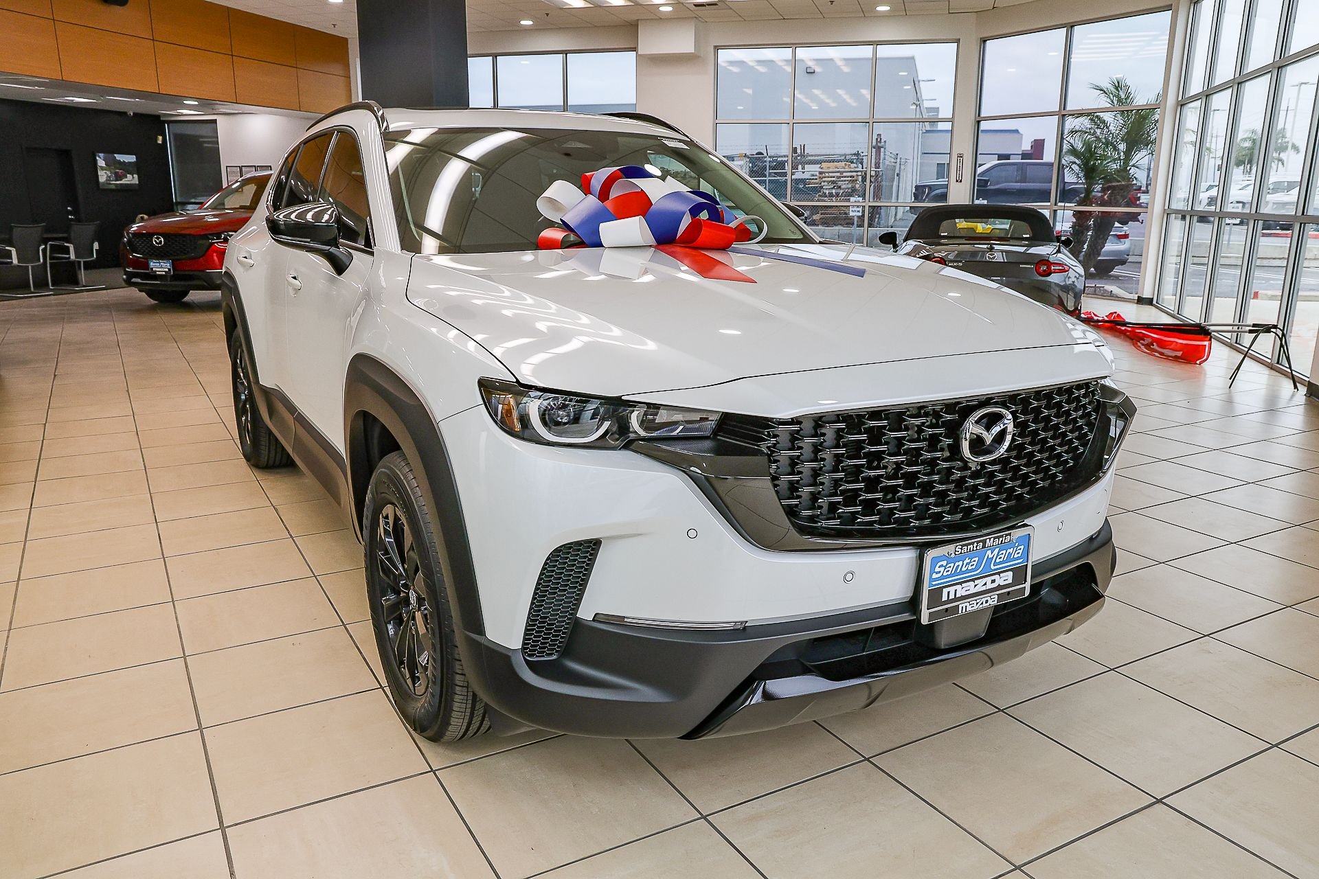 New 2026 Wind Chill Pearl Mazda Premium AWD image 1