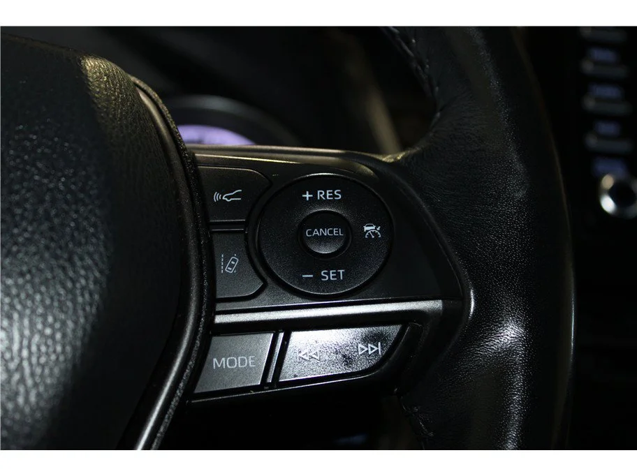 Used 2021 Blue Toyota SE Sedan 4D image 28