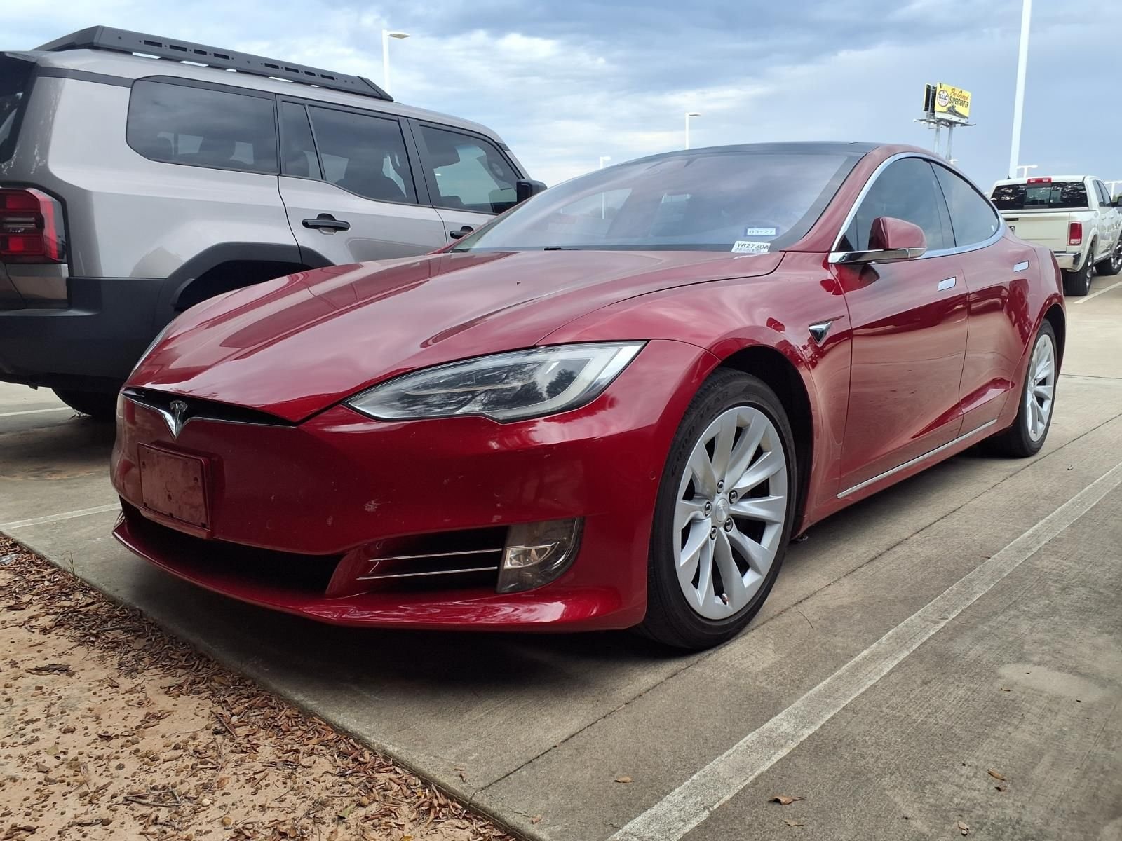 Used 2018 Red Multi-Coat Tesla P100D image 4