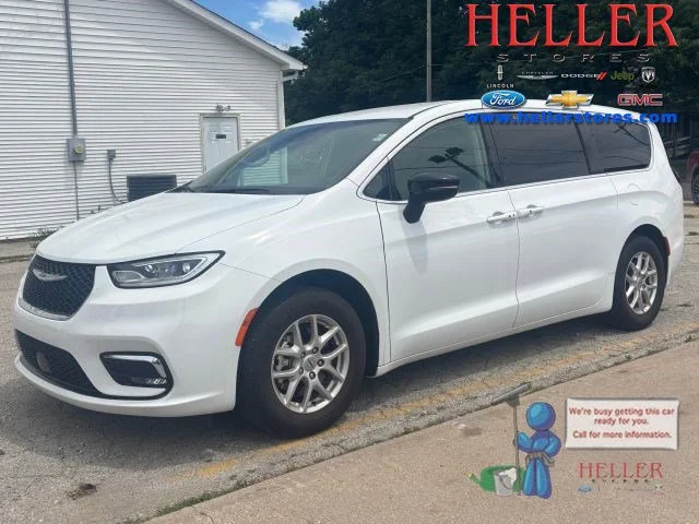 Used 2024 Bright White Clearcoat Chrysler Touring L image 1