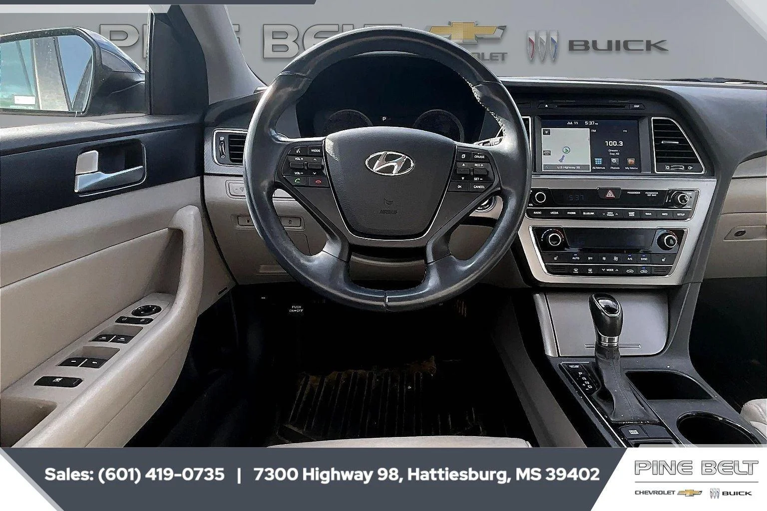 Used 2015 Lakeside Blue Hyundai 2.4L Sport image 5