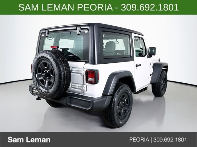 New 2026 Bright White Clear-Coat Exterior Paint Jeep Sport image 7