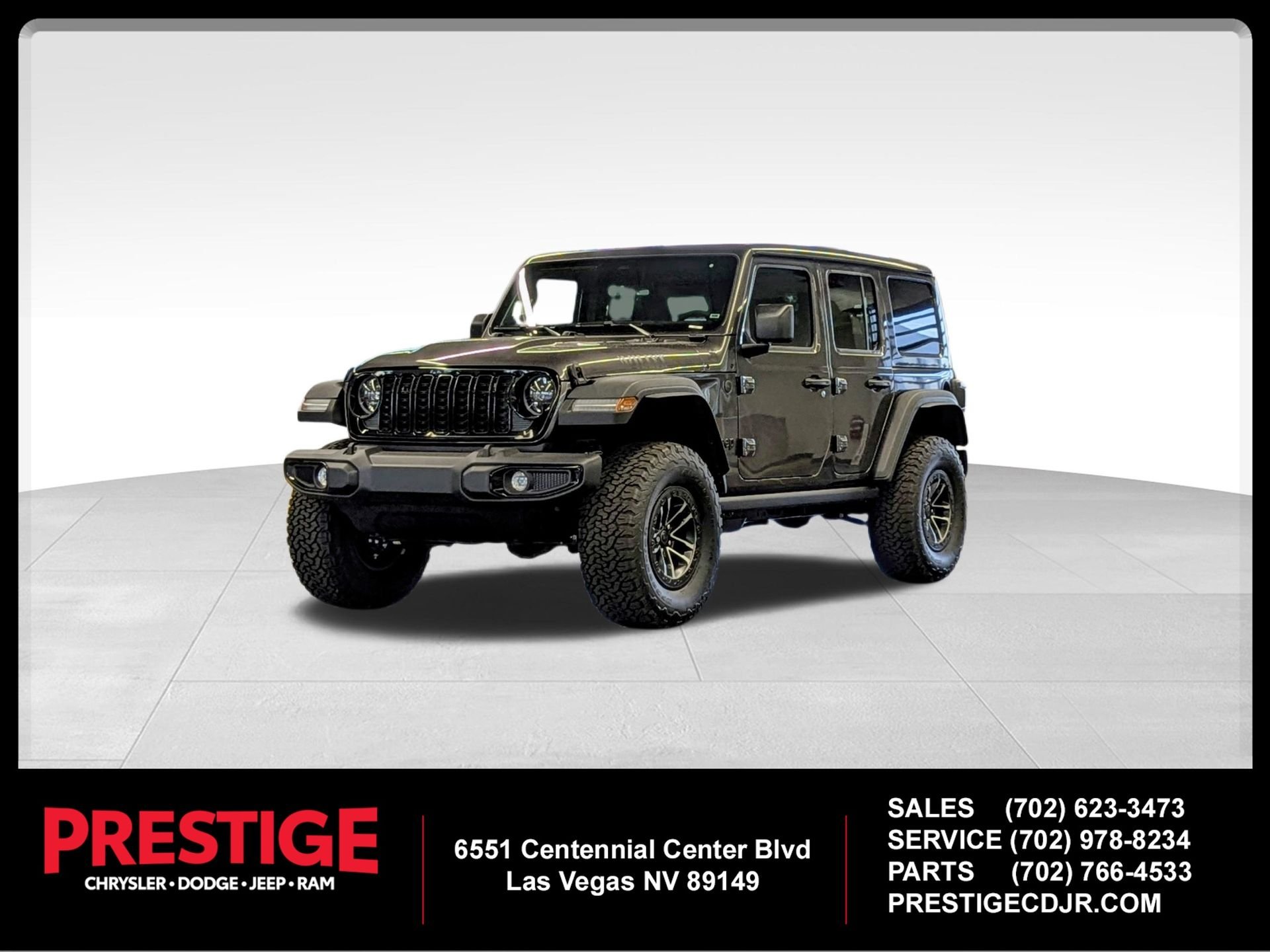 New 2026 Granite Crystal Metallic Clearcoat Jeep Willys image 1