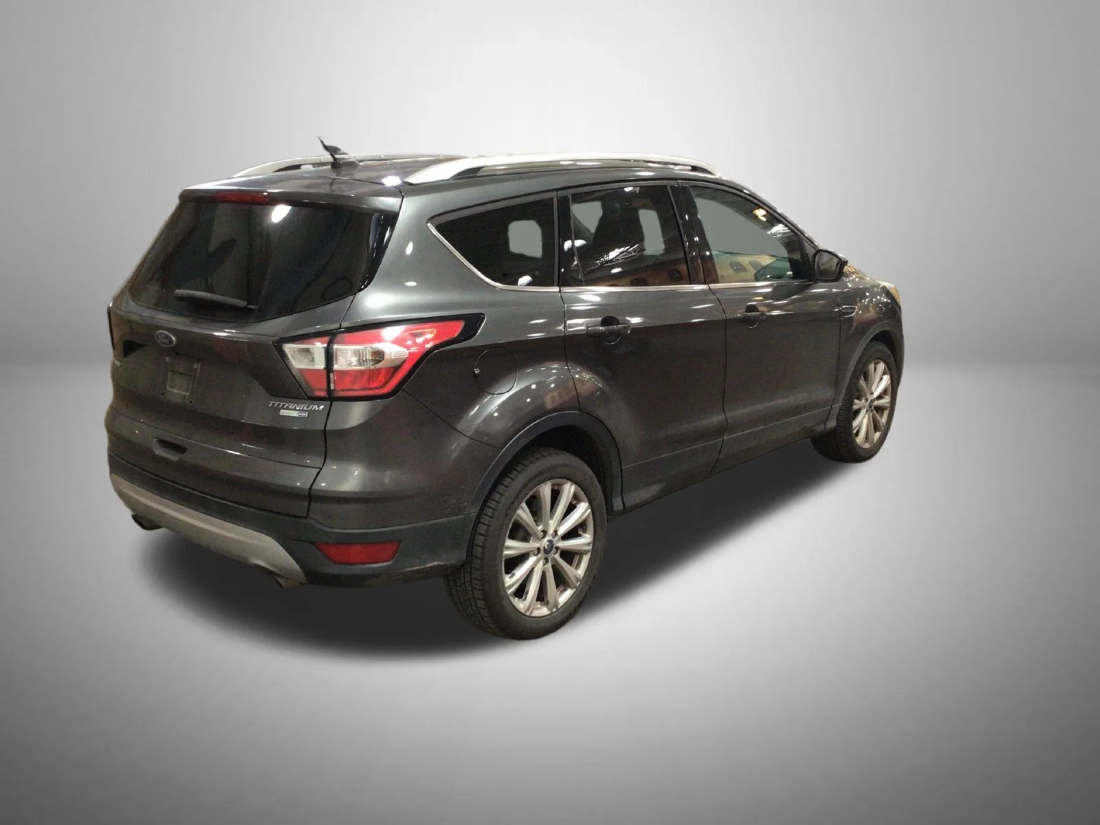 Certified Used 2017 Gray Ford Titanium image 3