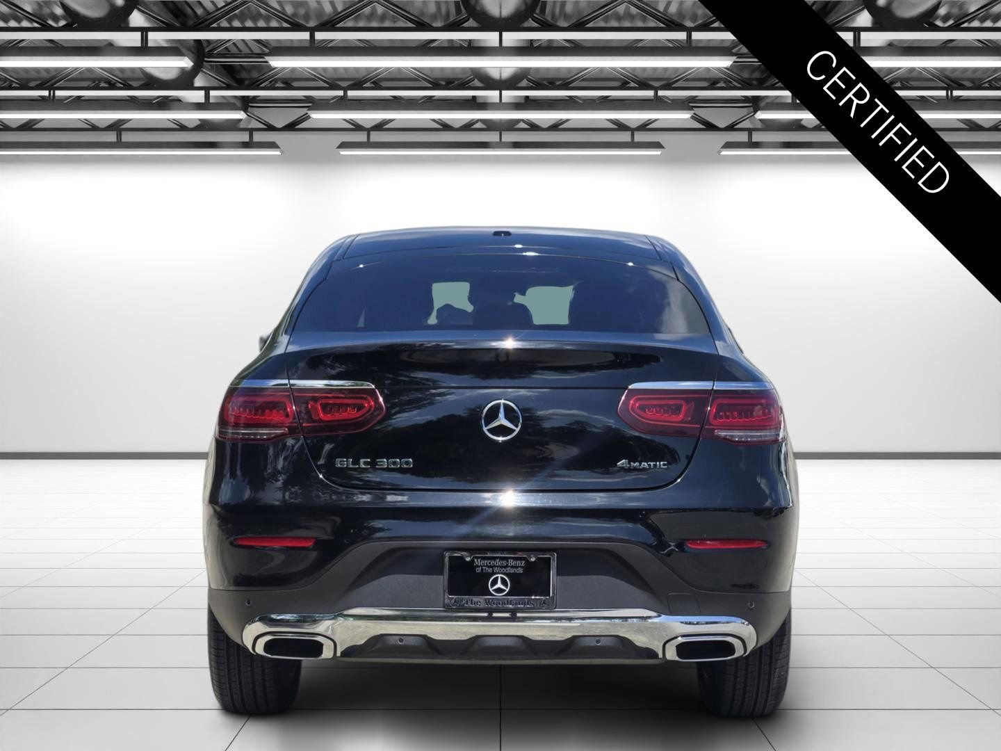 Certified Used 2023 Black Mercedes-Benz GLC 300 Coupe image 8