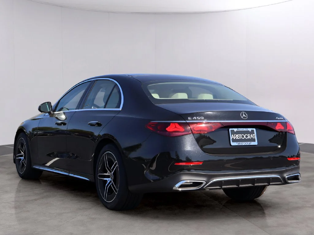 New 2026 Obsidian Black Metallic Mercedes-Benz E 450 image 5