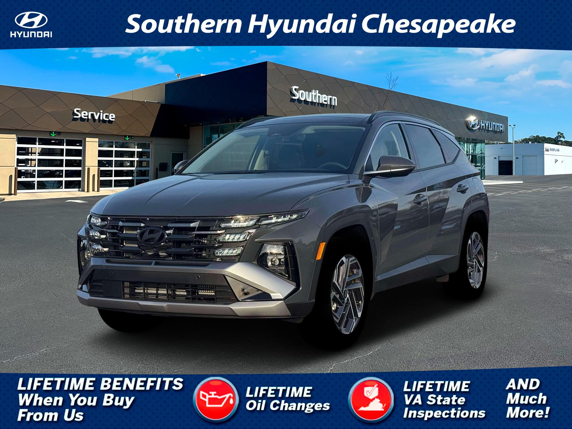 New 2026 Gray Hyundai Limited image 1
