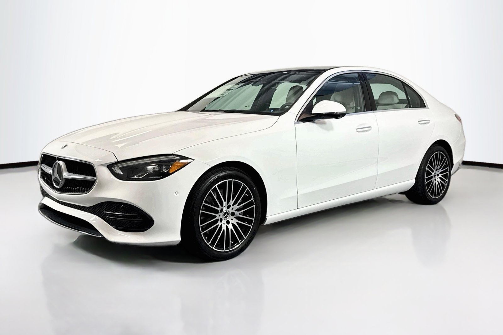 New 2026 Polar White Mercedes-Benz C 300 image 1