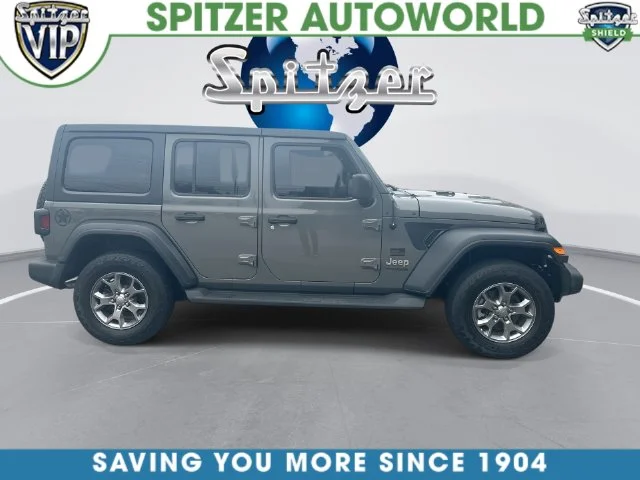 Used 2020 Gray Jeep Unlimited Sport image 10