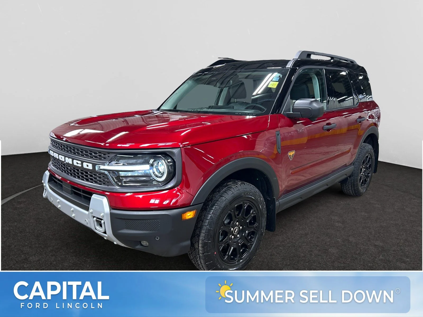 New 2026 Ruby Red Metallic Tinted Clearcoat Ford Badlands image 1