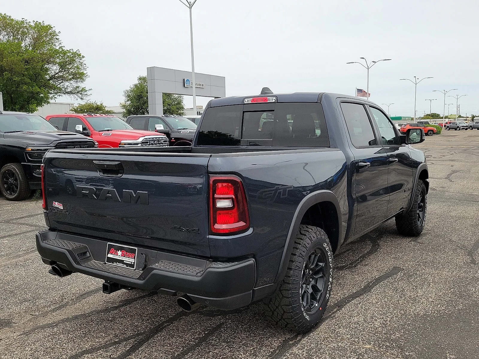 New 2026 Forged Blue Ram REBEL CREW CAB 4X4 5