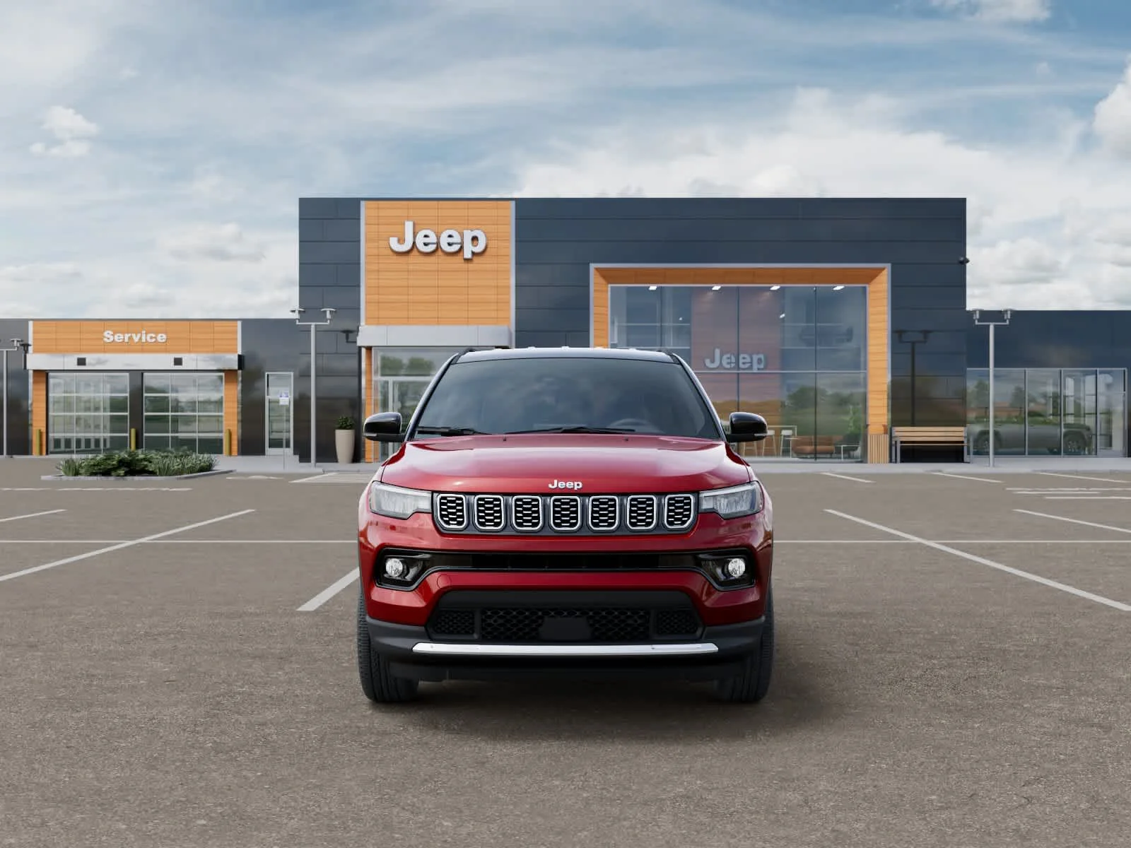 New 2026 Red Hot Pearlcoat Jeep Limited image 6