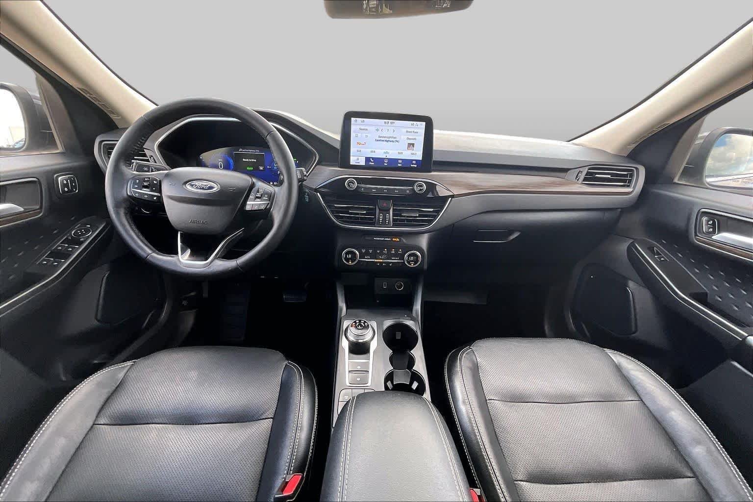 Used 2020 Magnetic Metallic Ford Titanium Hybrid image 14