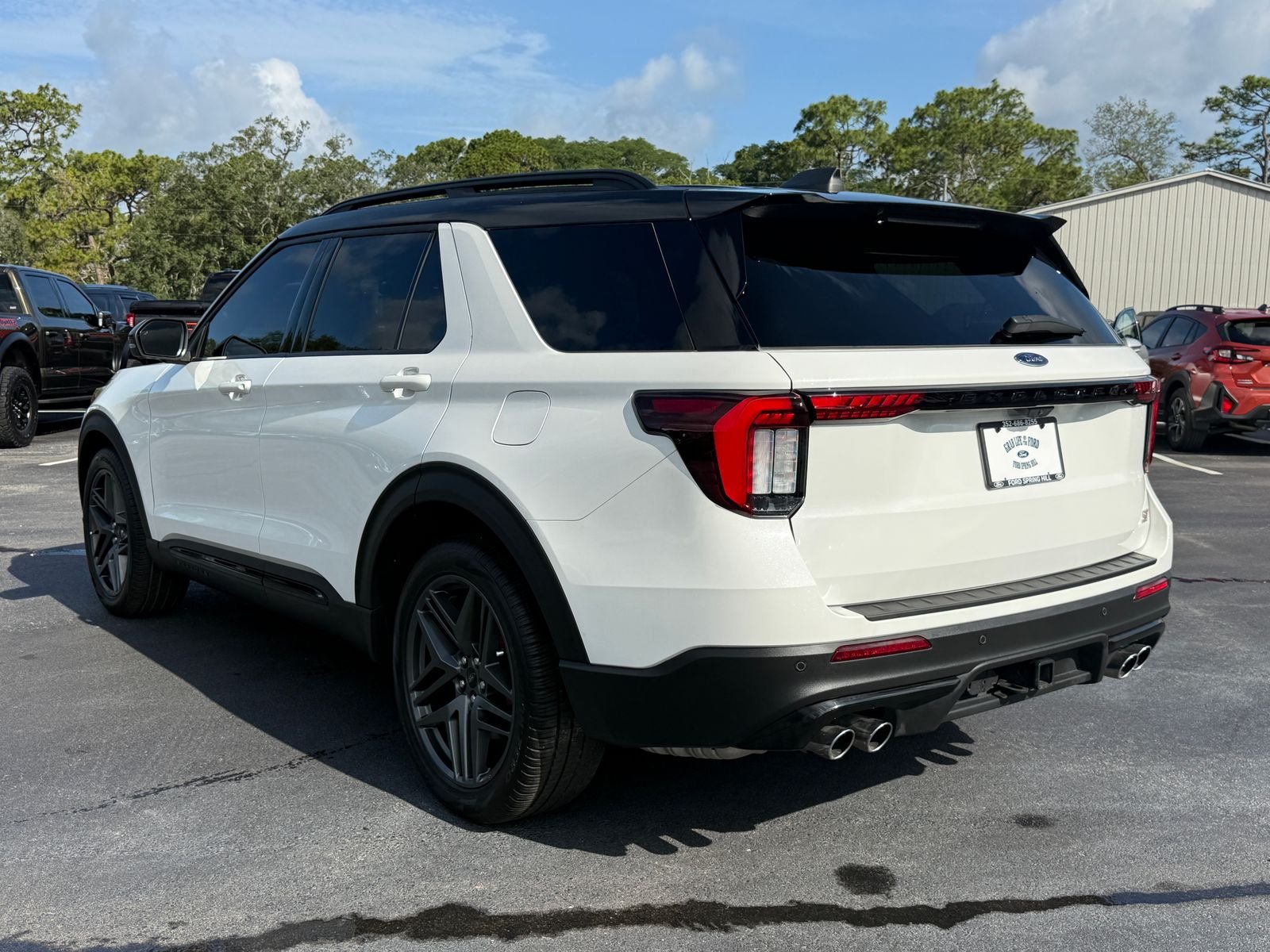 Certified Used 2025 White Metallic Ford ST image 6