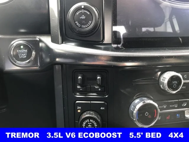Used 2022 Blue Ford Tremor image 14