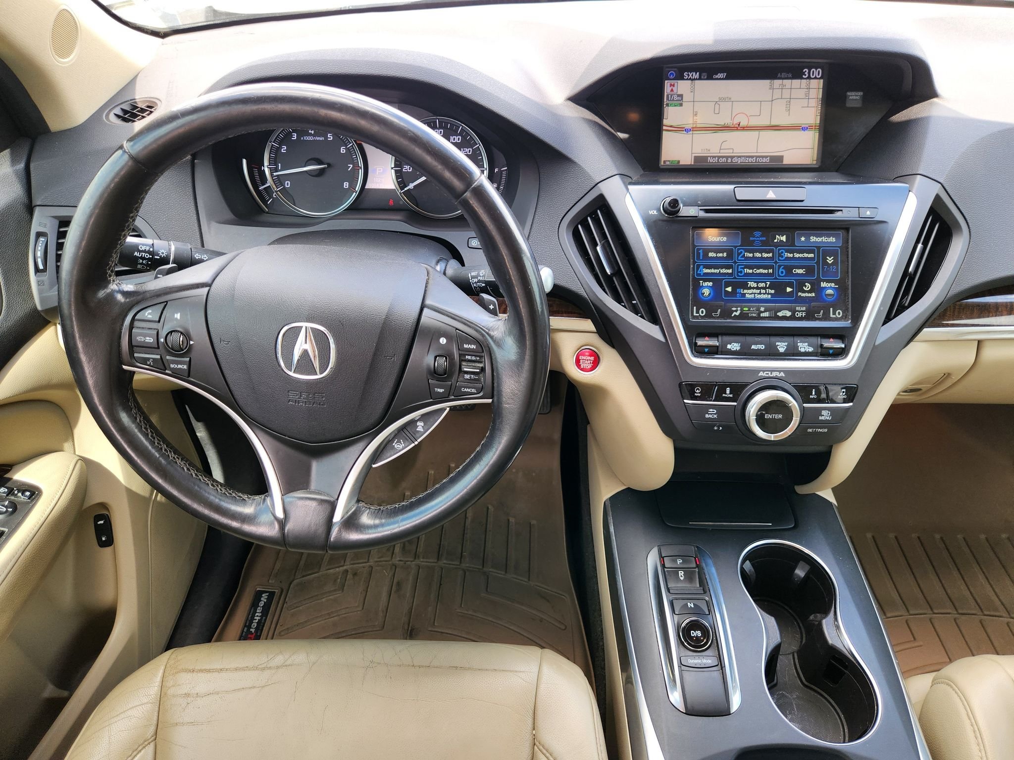 Used 2017 White Diamond Pearl Acura w/Technology Pkg image 28