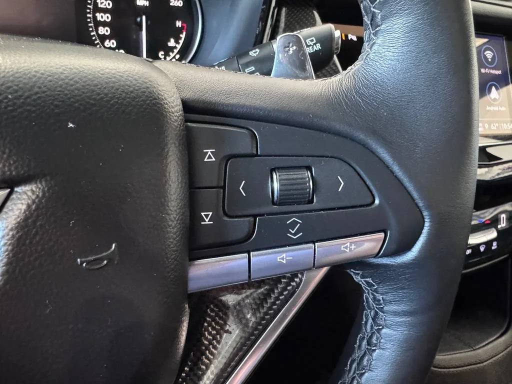Certified Used 2025 Stellar Black Metallic Cadillac Sport image 17