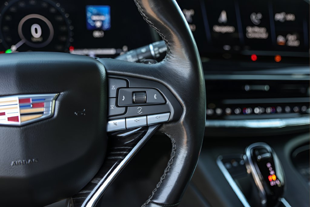 Used 2021 DARK MOON BLUE METALLIC Cadillac Sport image 13