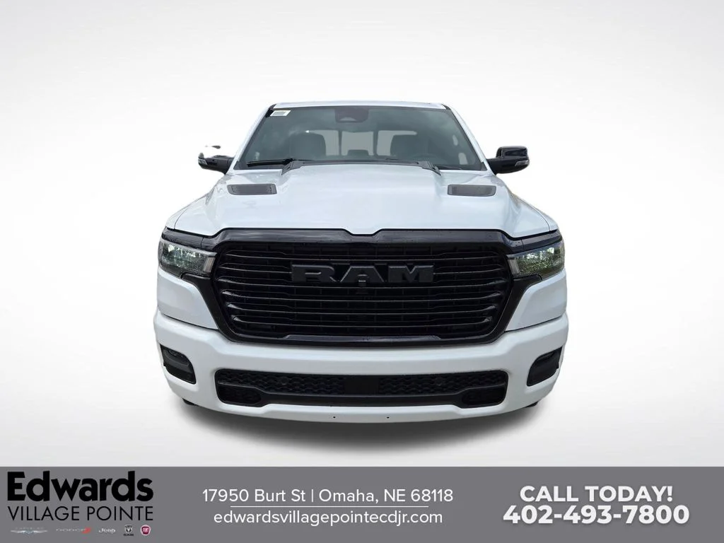New 2026 Ivory White Tri-Coat Pearl-Coat Exterior Paint RAM Laramie image 8