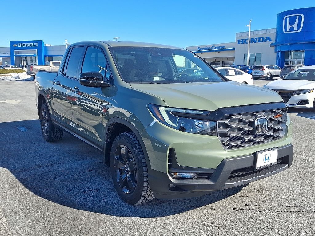 New 2026 Ash Green Metallic Honda TrailSport image 2