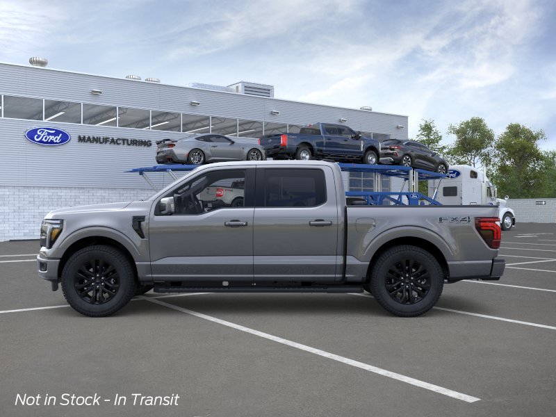 New 2026 Carbonized Gray Metallic Ford Lariat® image 3