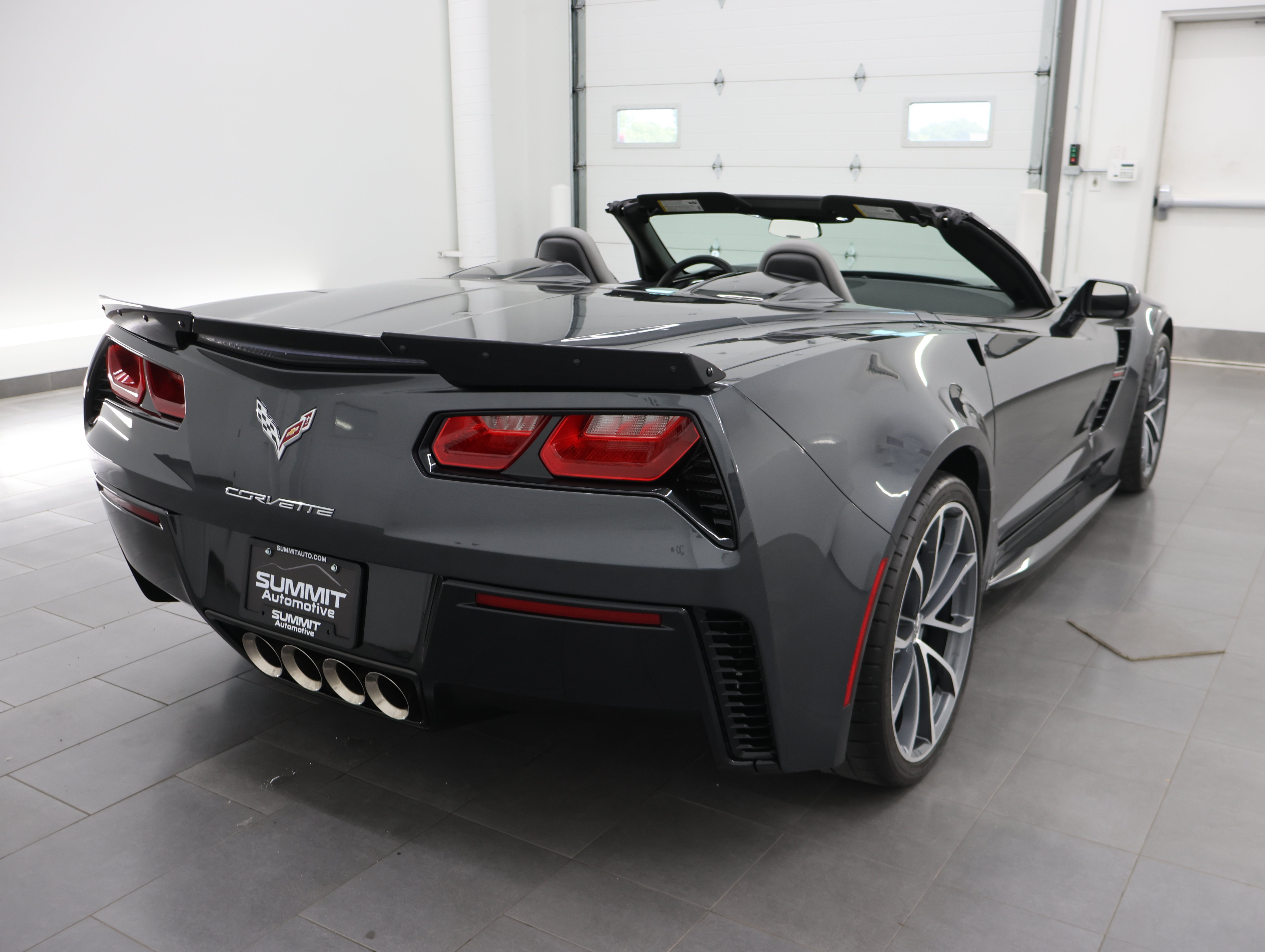 Used 2017 Watkins Glen Gray Metallic Chevrolet Grand Sport 1LT: GRAND SPORT-1LT-POWER TOP CONVERTIBLE-AUTO-MAGNETIC RIDE-BACKUP CAM image 48