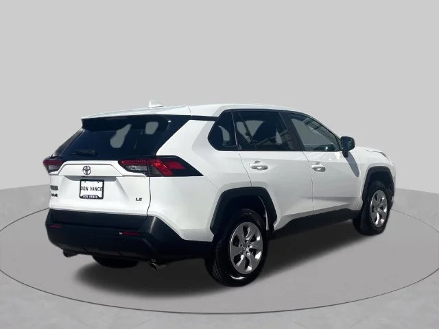 Used 2025 White Toyota LE image 5