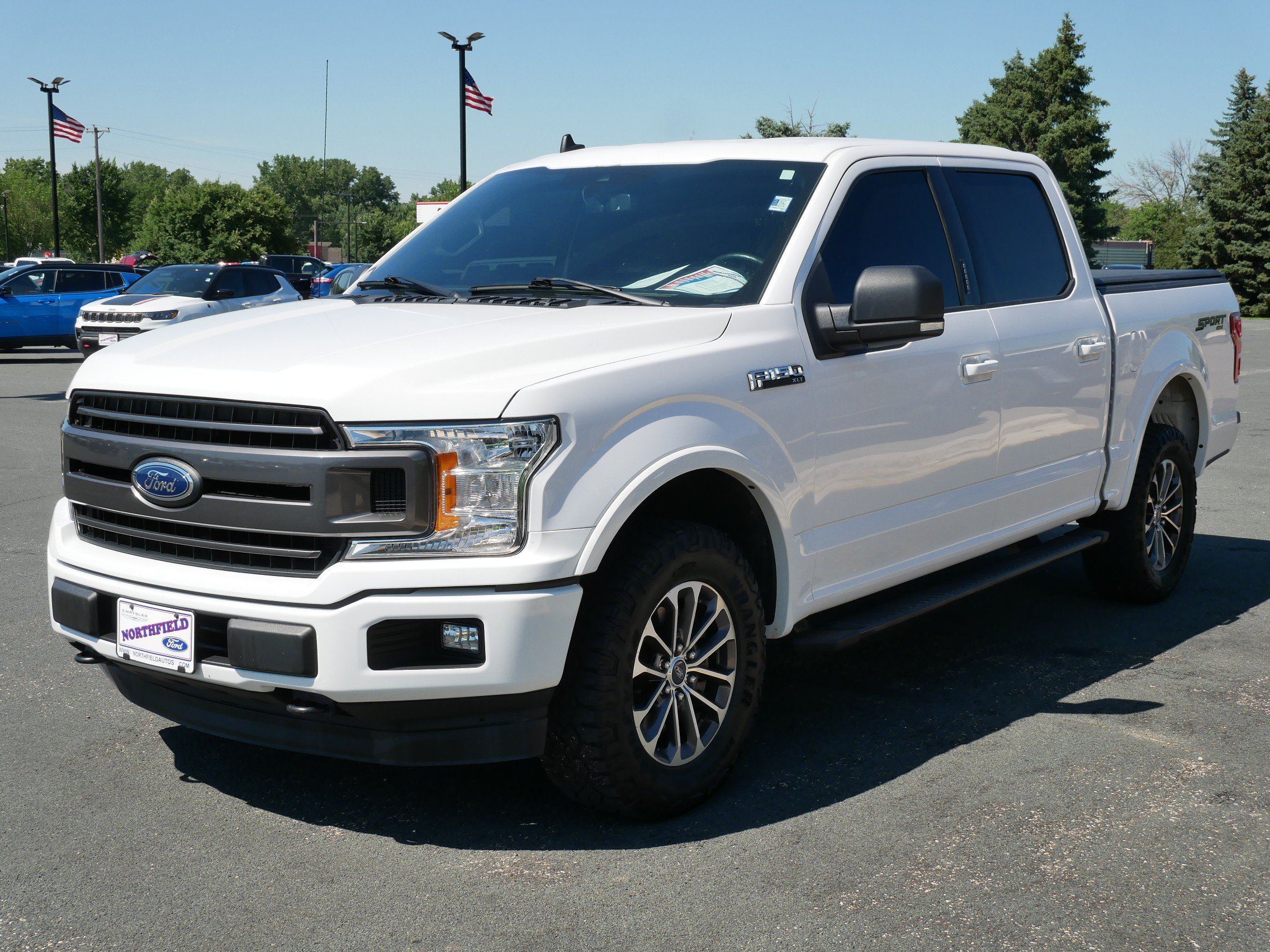 Used 2020 White Ford XLT image 4
