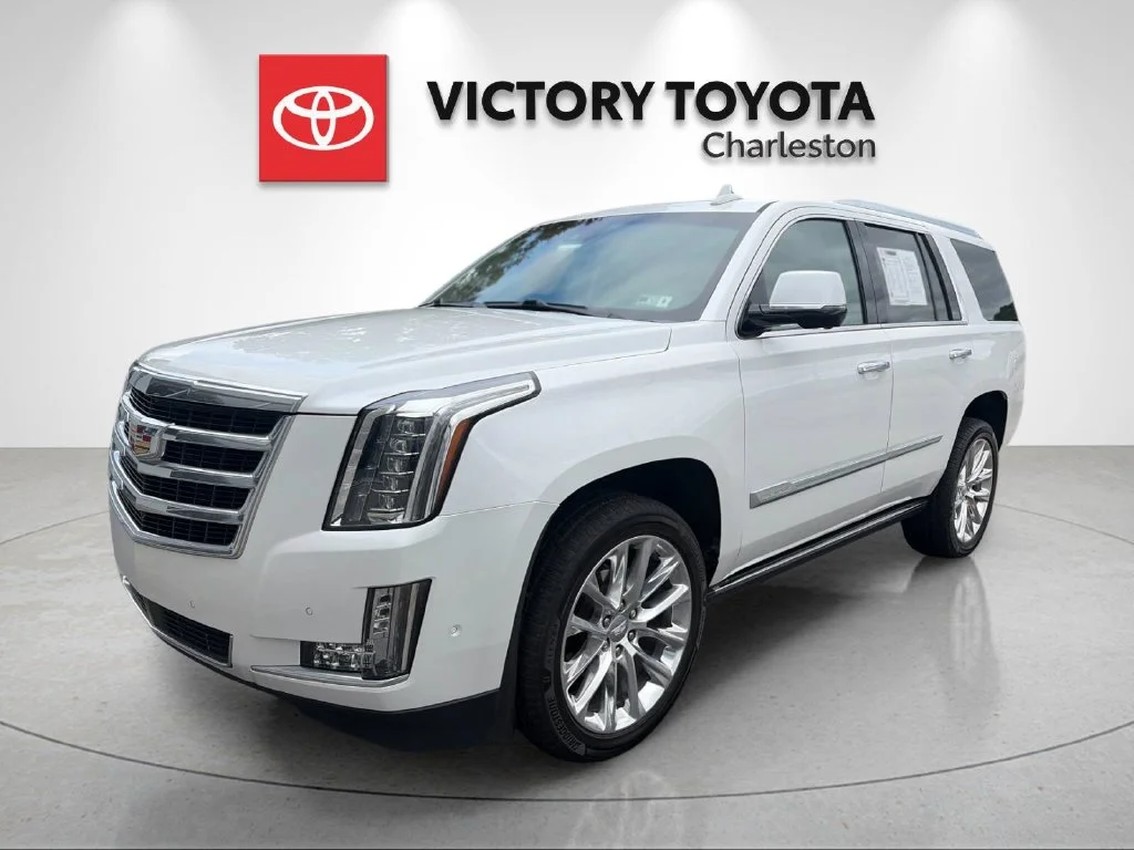 Used 2020 White Cadillac Premium Luxury image 1
