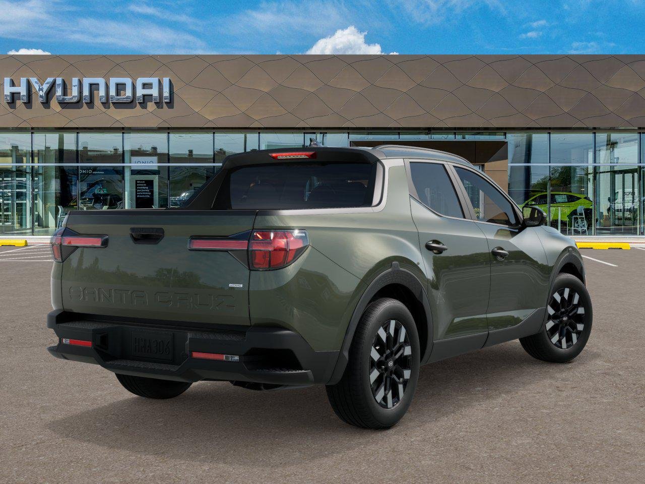 New 2026 Green Hyundai SEL AWD image 4