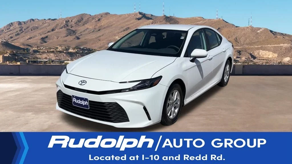 Used 2025 White Toyota LE image 1