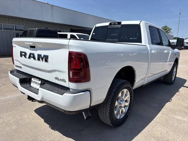 New 2026 Bright White Clear-Coat Exterior Paint RAM Laramie image 3