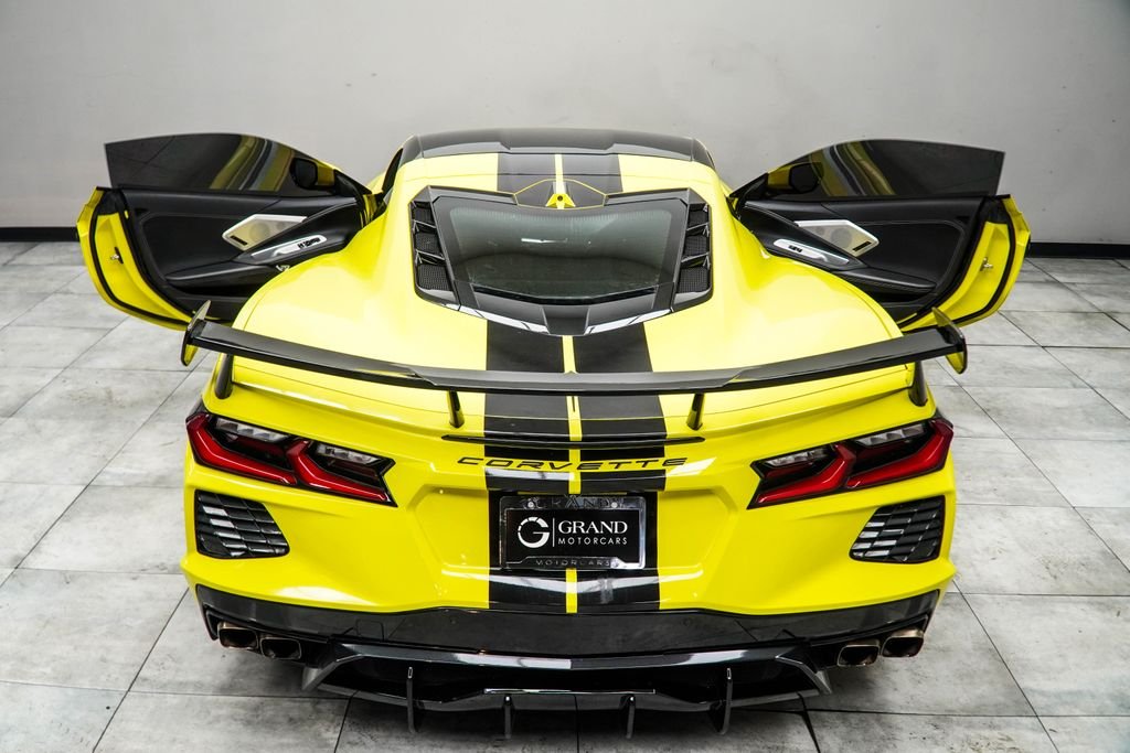 Used 2020 Yellow Chevrolet Stingray image 16