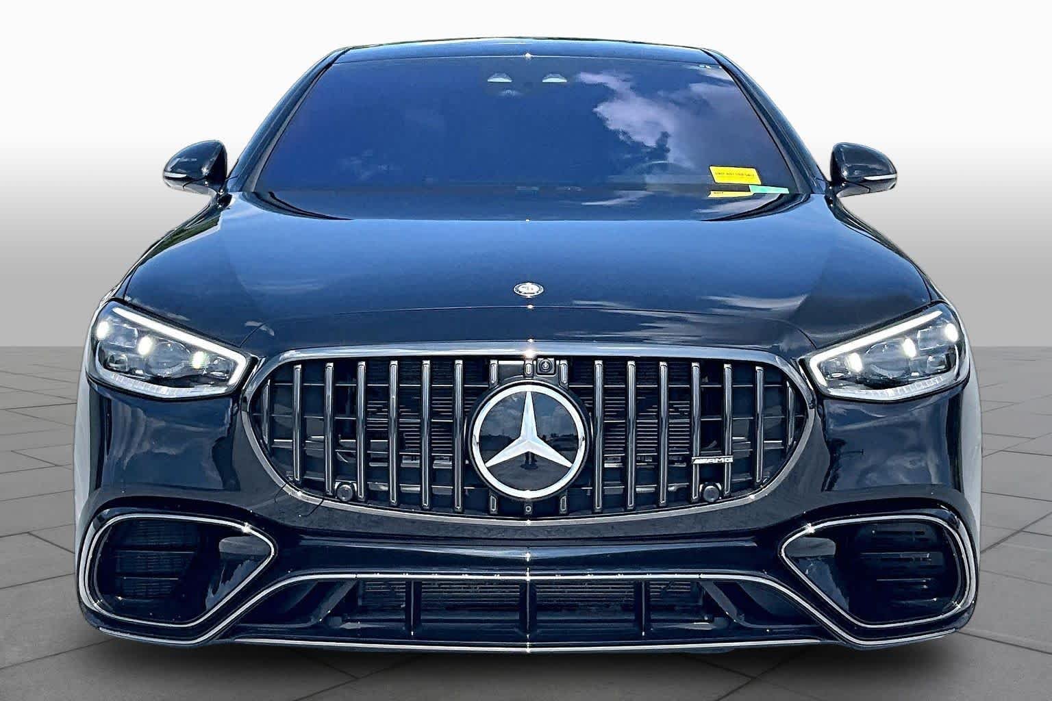 Used 2025 Obsidian Black Metallic Mercedes-Benz AMG® S 63 E image 4