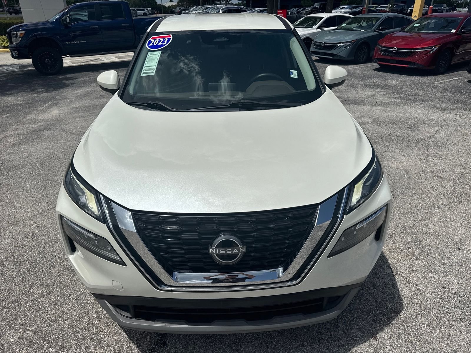 Certified Used 2023 White Nissan SV image 4