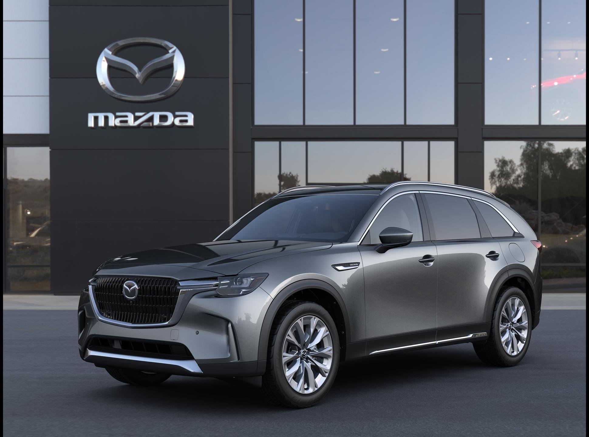 New 2026 Machine Gray Metallic Mazda 3.3 Turbo Premium Plus AWD image 1