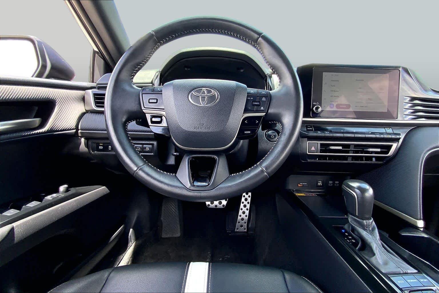 Certified Used 2025 Midnight Black Metallic Toyota SE image 6