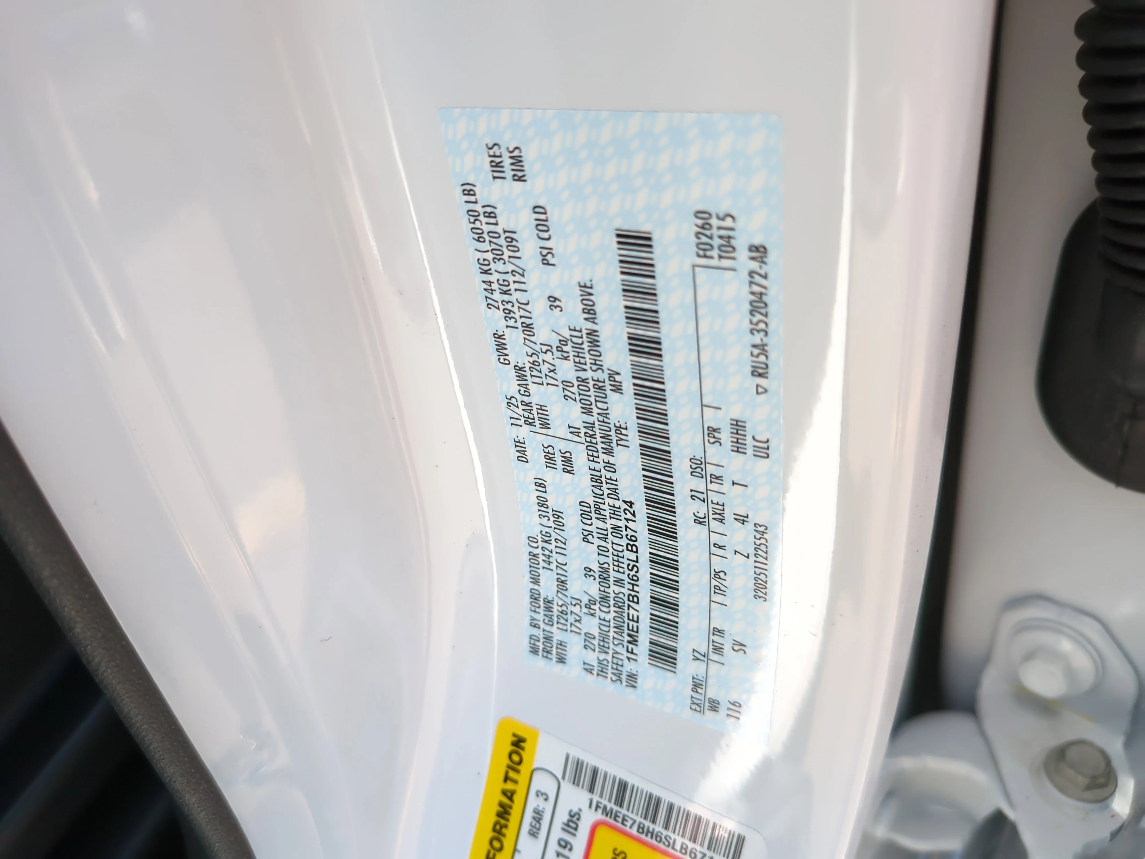 New 2025 Oxford White Ford Big Bend image 33