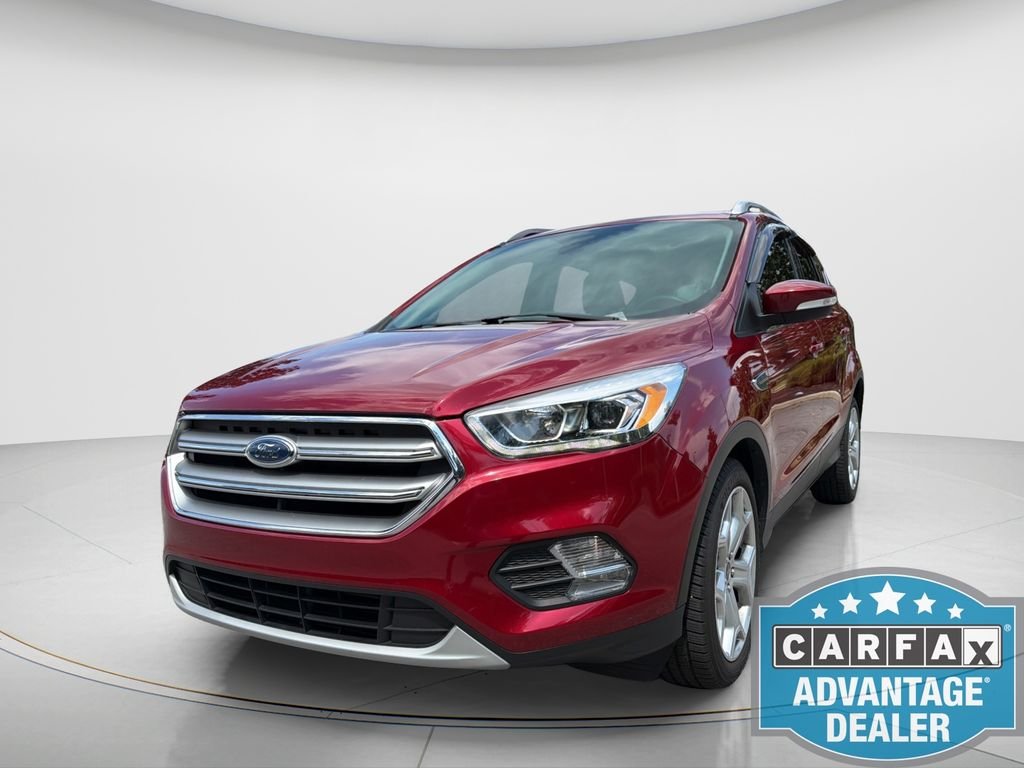 Used 2017 Red Ford Titanium image 2