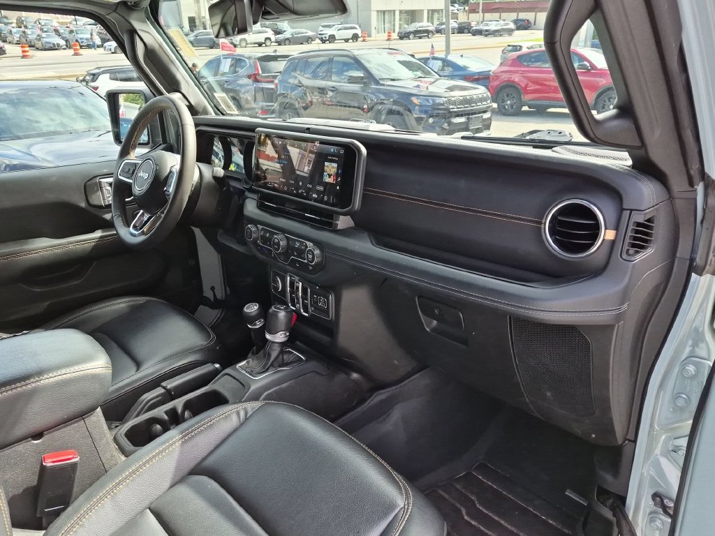 Used 2024 Gray Jeep Sahara 4xe image 26